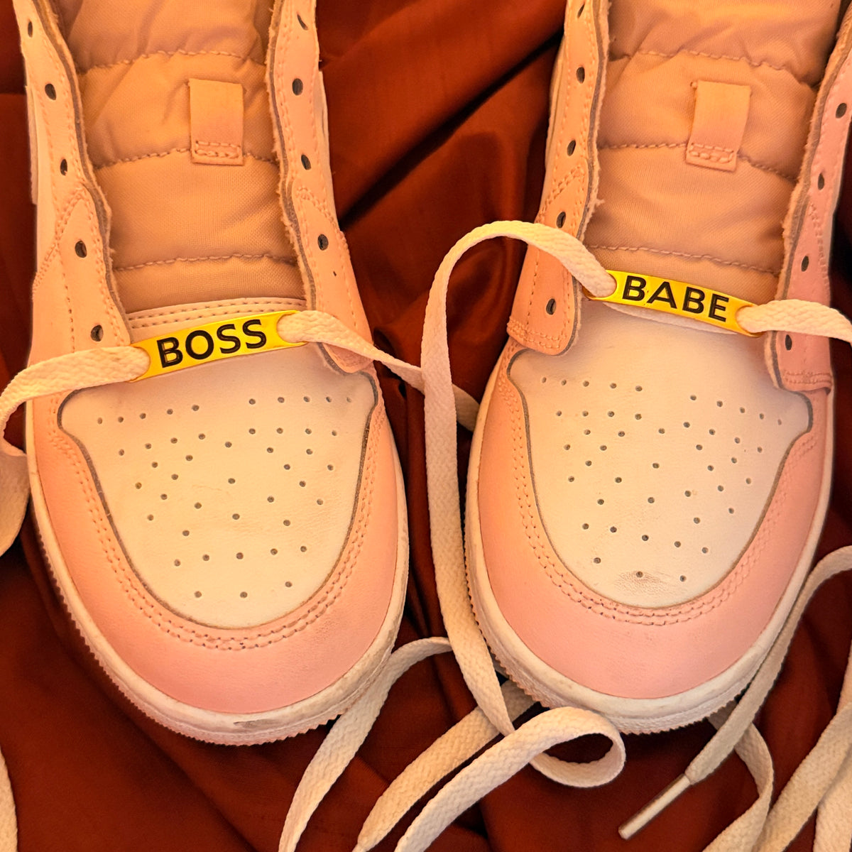 Boss Babe Shoelace Tag