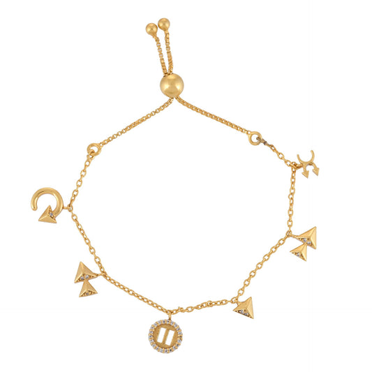 Lyra Charm Bracelet